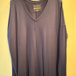 Lilly Pulitzer Luxletic Navy Top